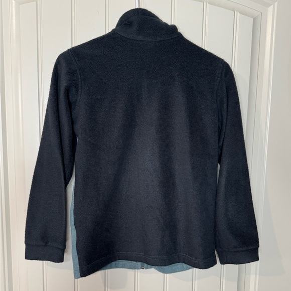 COLUMBIA 💙 Women’s Teal & Dark Navy Warm, Comfy Fleece Jacket (Size Medium) - Picture 12 of 13